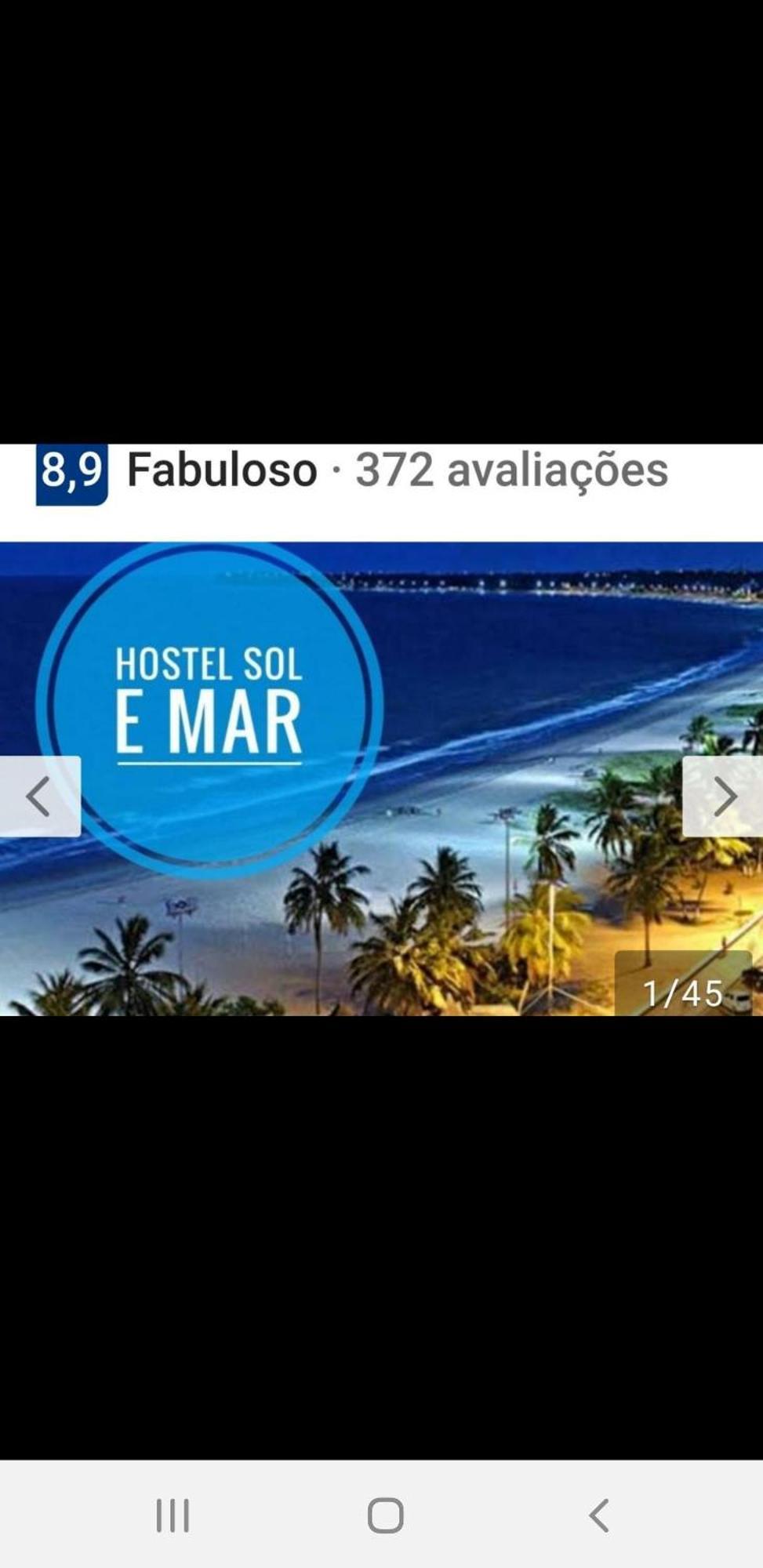 Hostel E Pousada Sol E Mar João Pessoa Zewnętrze zdjęcie